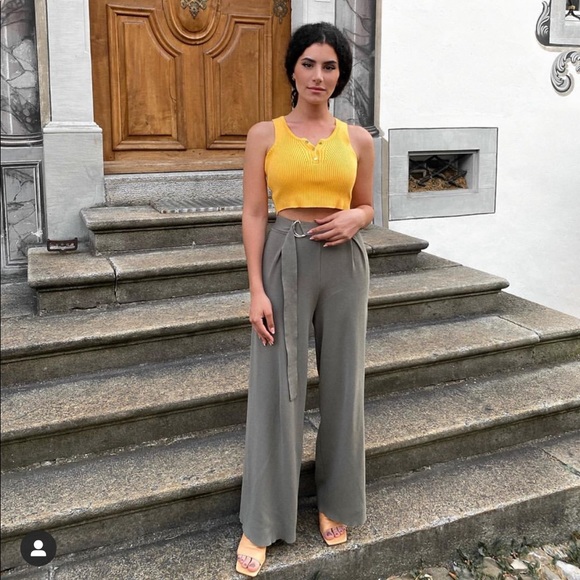 Last🔥🔥Zara knit  pants bloggers favorite - Picture 2 of 16